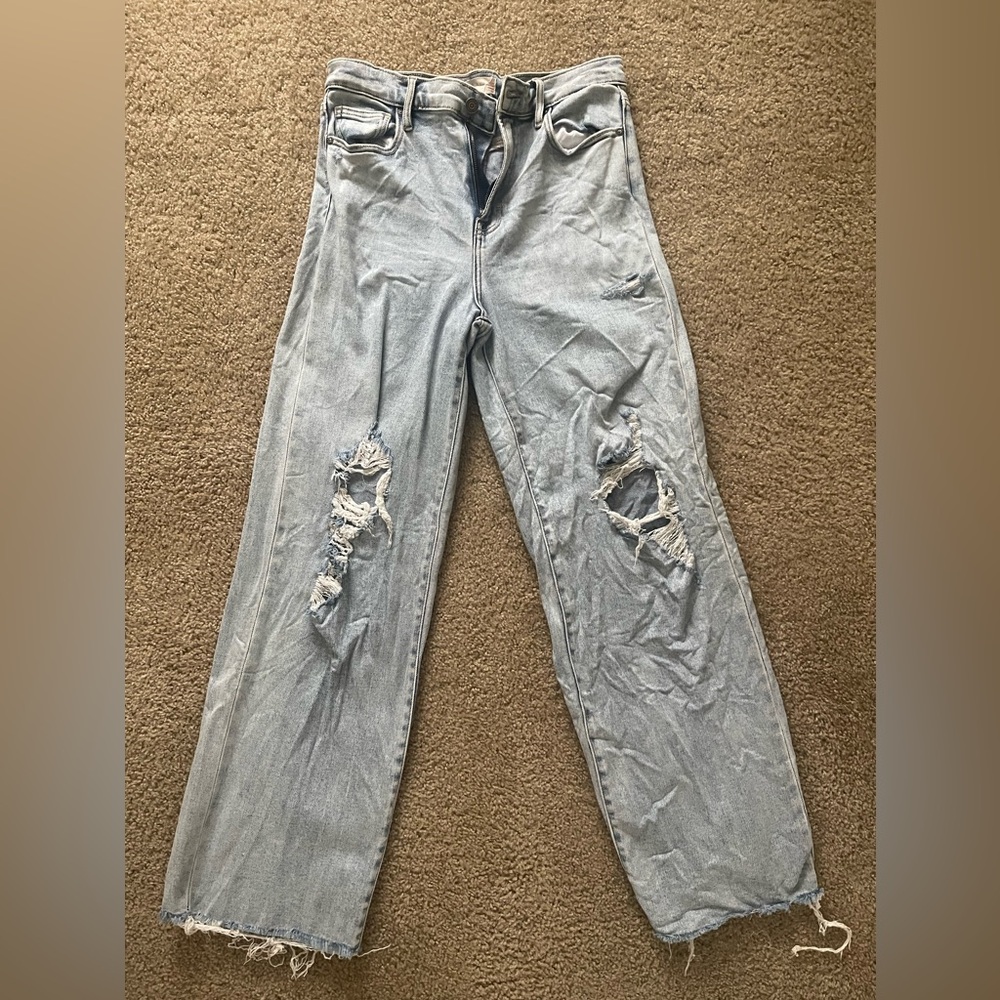 Altar’d State Distressed Mom Jeans